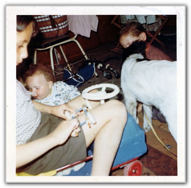 DJ as a baby